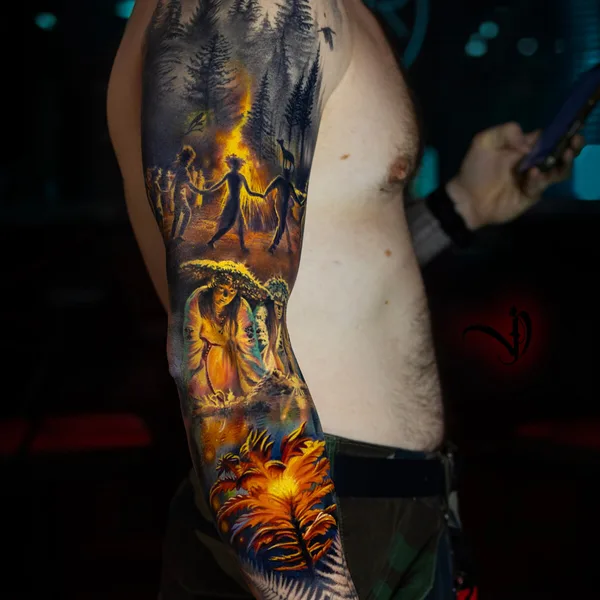 Реализм tattoo by Дмитрий Варлаков in Москва