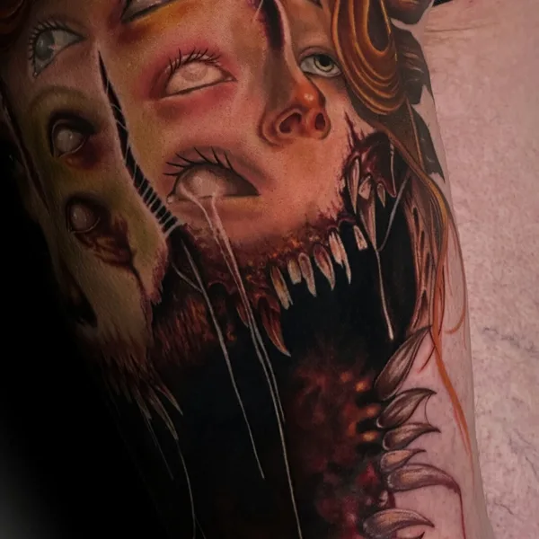 Realism tattoo by Оля Лиса in Самара