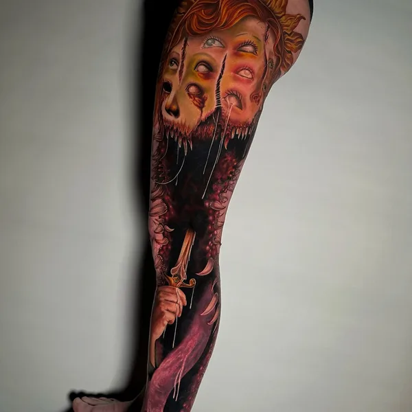 Realism tattoo by Оля Лиса in Самара