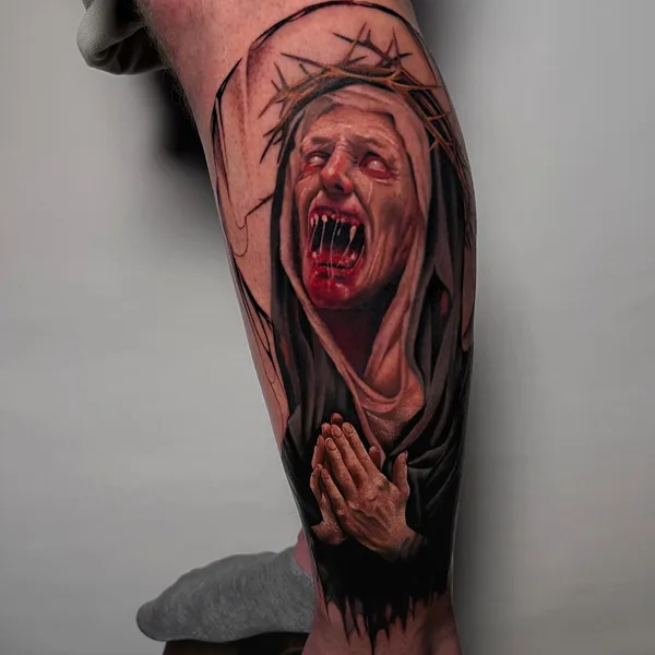 Realism tattoo by Оля Лиса in Самара