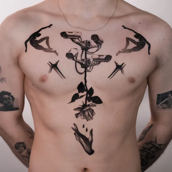 Tattoo tattoo by Petr Shvets in Moscow