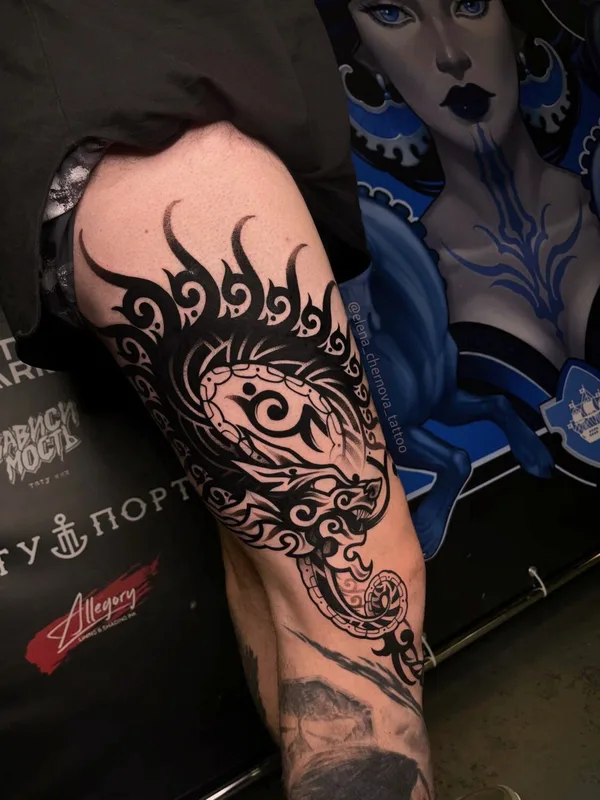 Tatuaggio #103189 | Tatuatore Елена Чернова
