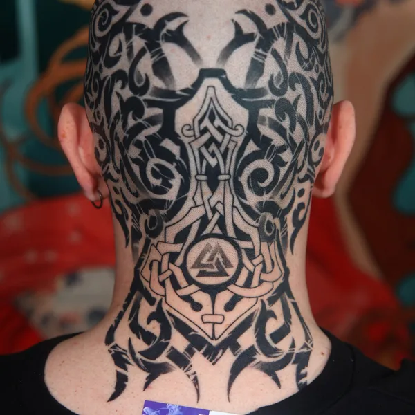 Black tattoo by Елена Чернова in Челябинск