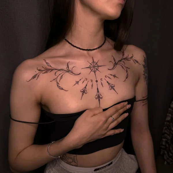 Black tattoo by Елена Чернова in Челябинск