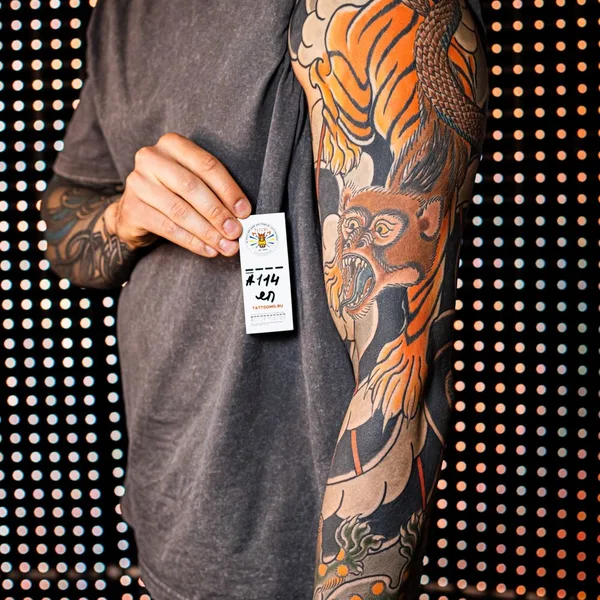 Japanese tattoo by Ксения Жаворонкова in Воронеж