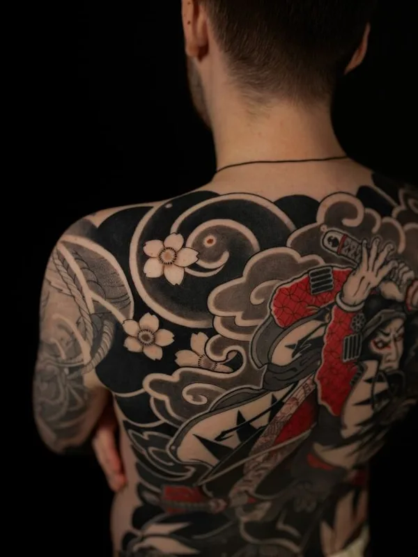 japanese tattoo #103878 | Tätowierer Слава Армеев