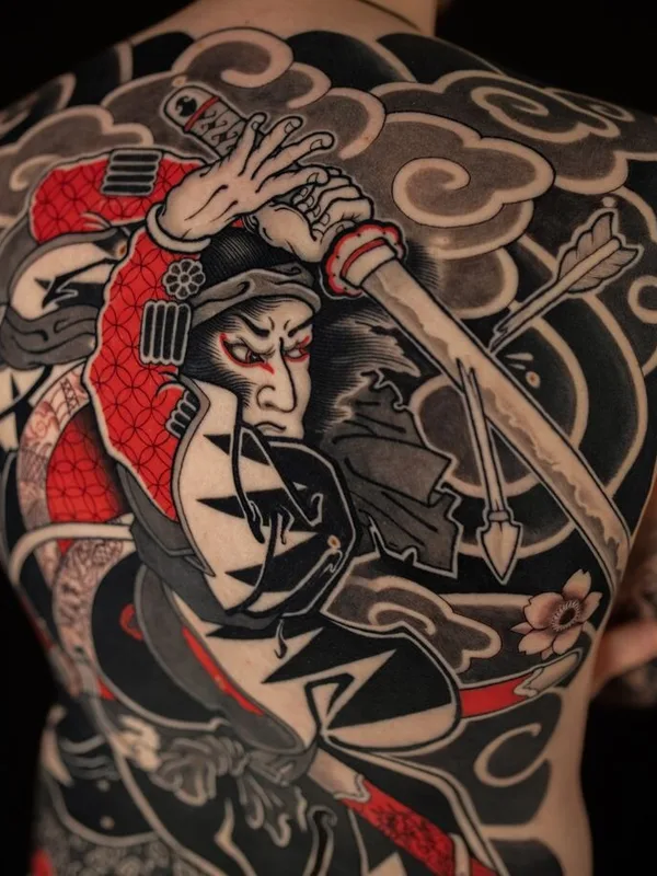 japanese tattoo #103879 | Tätowierer Слава Армеев