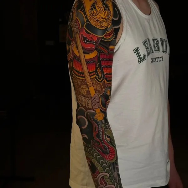 Japanese tattoo by Слава Армеев in Saint Petersburg