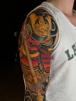 Neojapanese tattoo