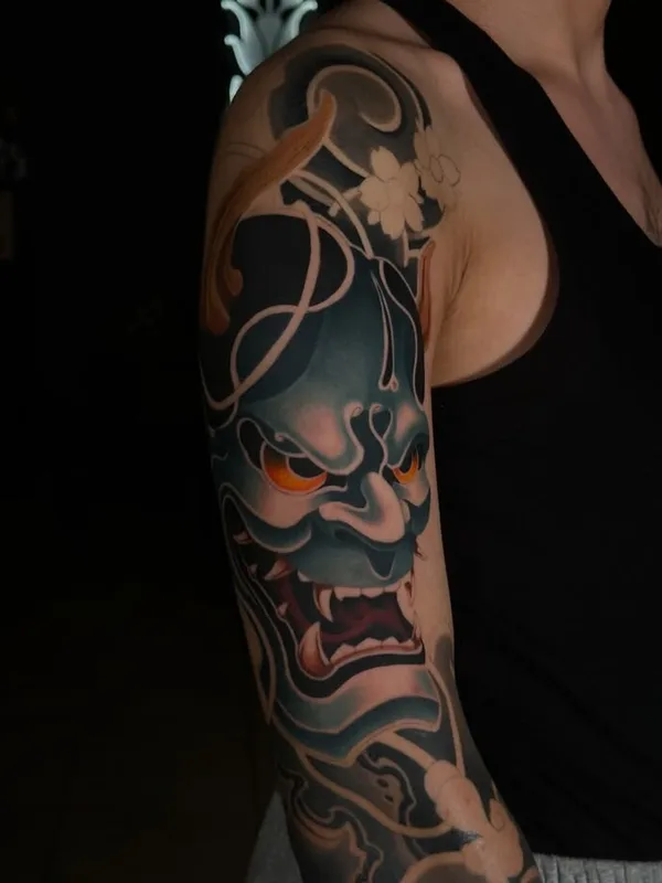 japanese tattoo #103887 | Tätowierer Слава Армеев
