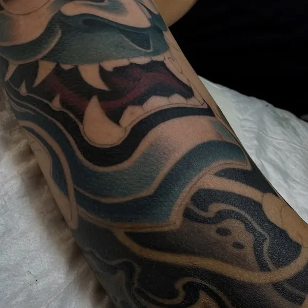 Japanese tattoo by Слава Армеев in Saint Petersburg