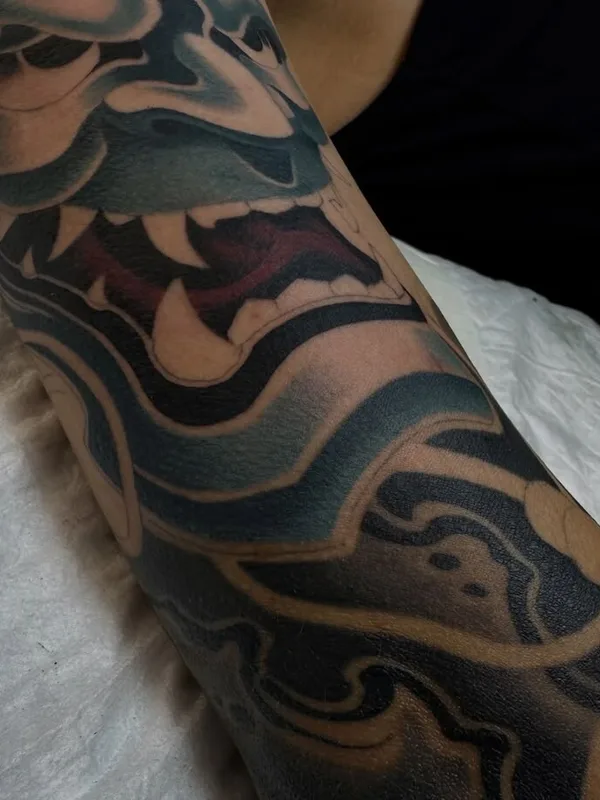 japanese tattoo #103888 | Tätowierer Слава Армеев