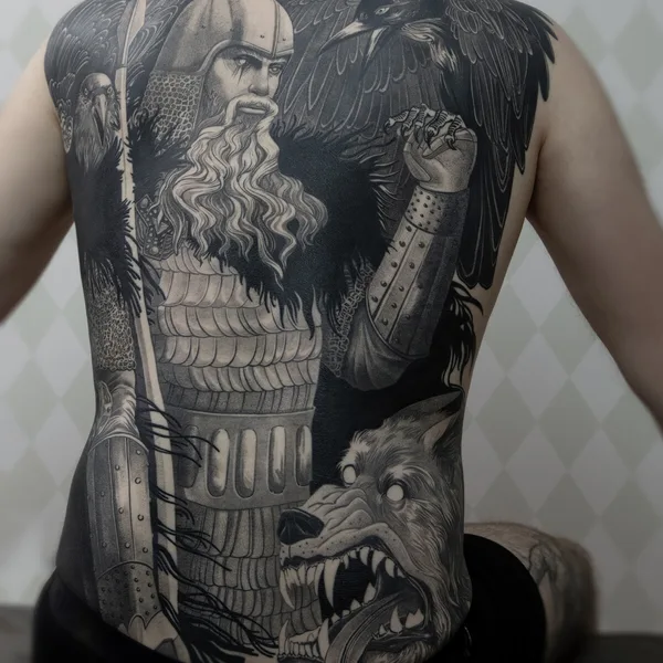 Author's Style tattoo by Sicko Black in Moscow