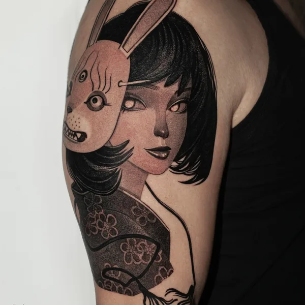 Author's Style tattoo by Sicko Black in Moscow