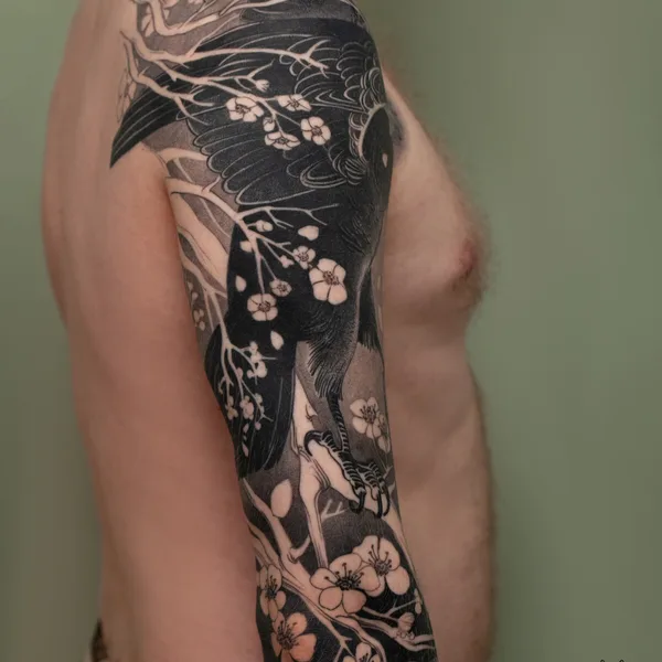 Author's Style tattoo by Sicko Black in Moscow