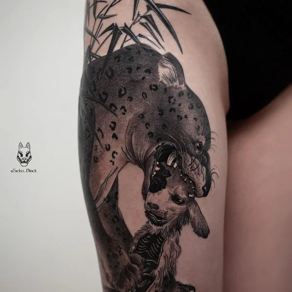 Author's Style tattoo by Sicko Black in Moscow