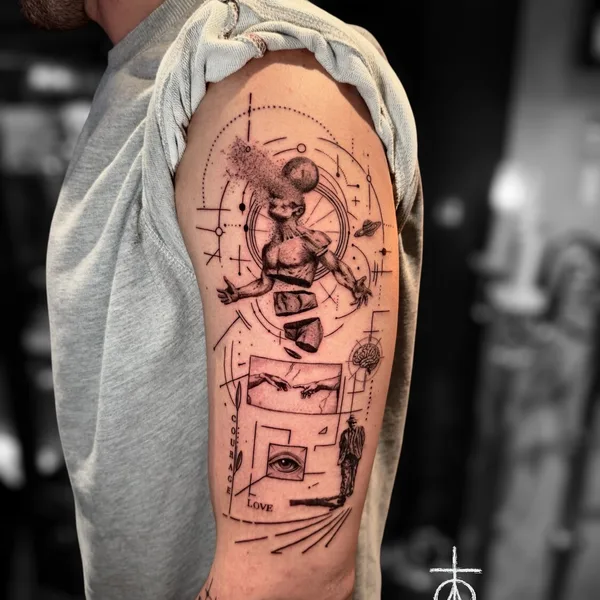 Micro Realism tattoo by Claudia Fedorovici  in Amsterdam