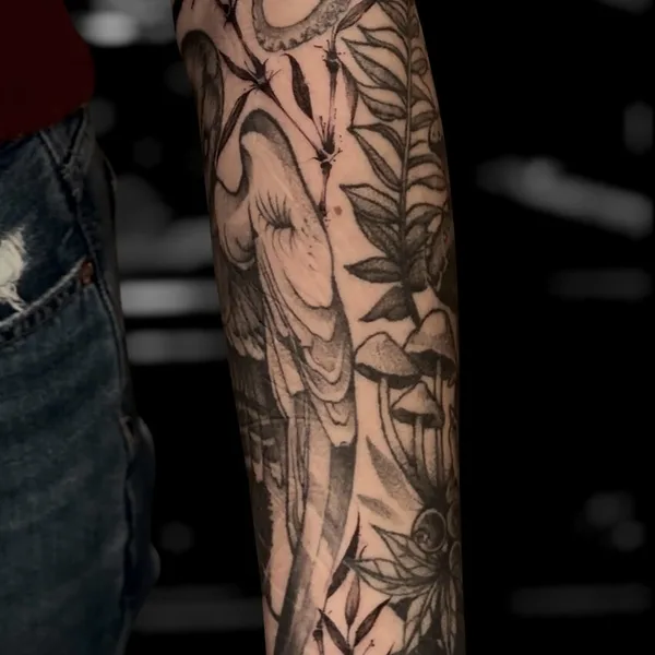 Micro Realism tattoo by Claudia Fedorovici  in Amsterdam
