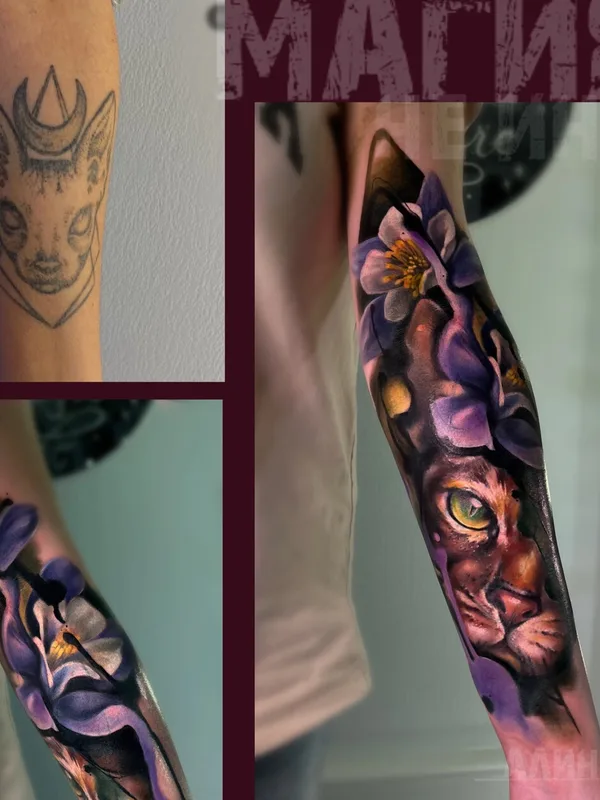 color realism татуировка на forearm #95718 | Тату мастер Алина Желтухина