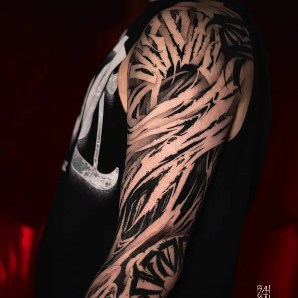 Леттеринг tattoo by Станислав Винкин in Воронеж