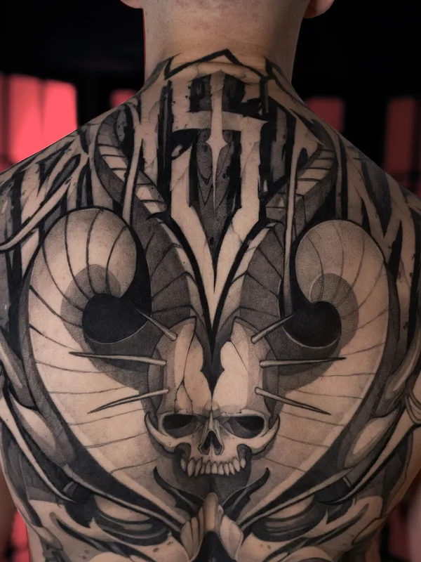 Леттеринг tattoo by Станислав Винкин in Воронеж
