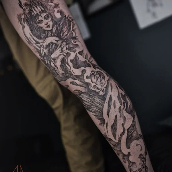Anime tattoo by GrianDhearg Tattoo in Воронеж