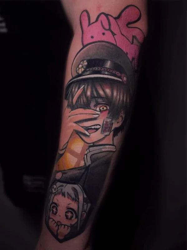 female color anime tatuaje en forearm #100595 | Tatuador Даня Хикки