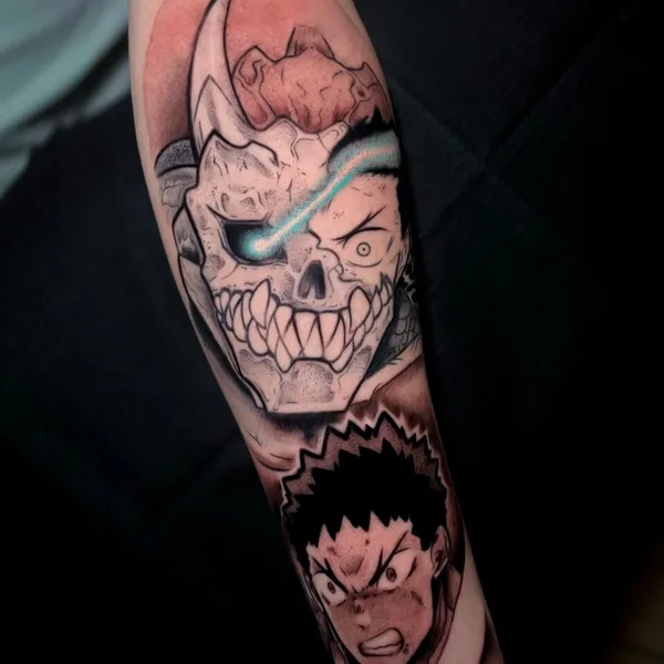 Graphic tattoo by Даня Хикки in Новосибирск