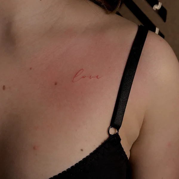 Minimalism tattoo by Лина Ермоленко in Сочи
