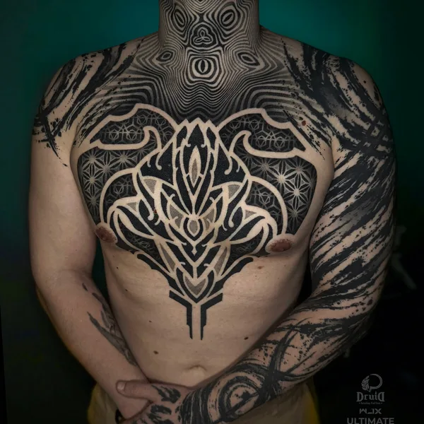 Dotwork tattoo by Сергей Тымкив in Пенза
