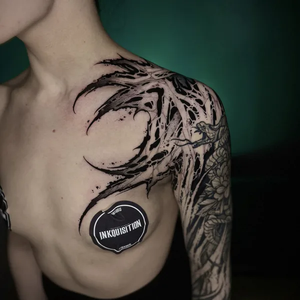 Dotwork tattoo by Сергей Тымкив in Пенза