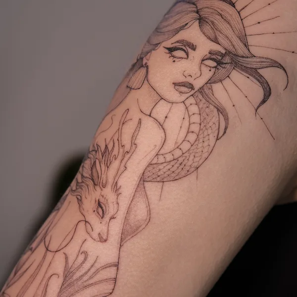 Author's Style tattoo by Kseniia Grazhdan in Metropolitan Manila
