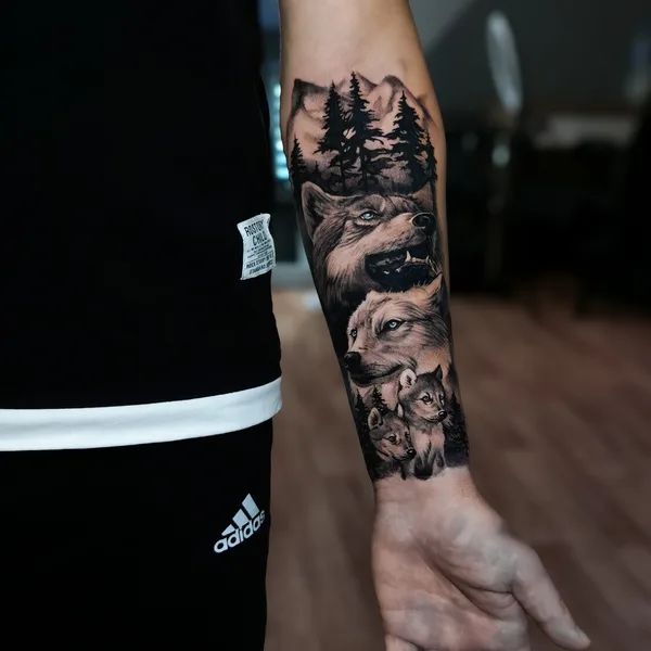 Реализм tattoo by Mariia Bortn in Donostia
