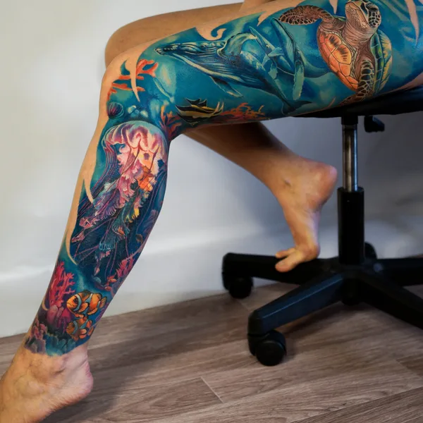 Реализм tattoo by Mariia Bortn in Donostia
