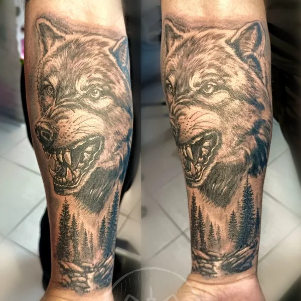 Sketch tattoo by Виталий Киб in Тамбов
