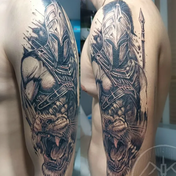 Sketch tattoo by Виталий Киб in Тамбов