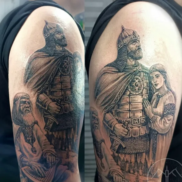 Sketch tattoo by Виталий Киб in Тамбов