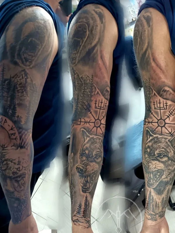 Sketch tattoo by Виталий Киб in Тамбов