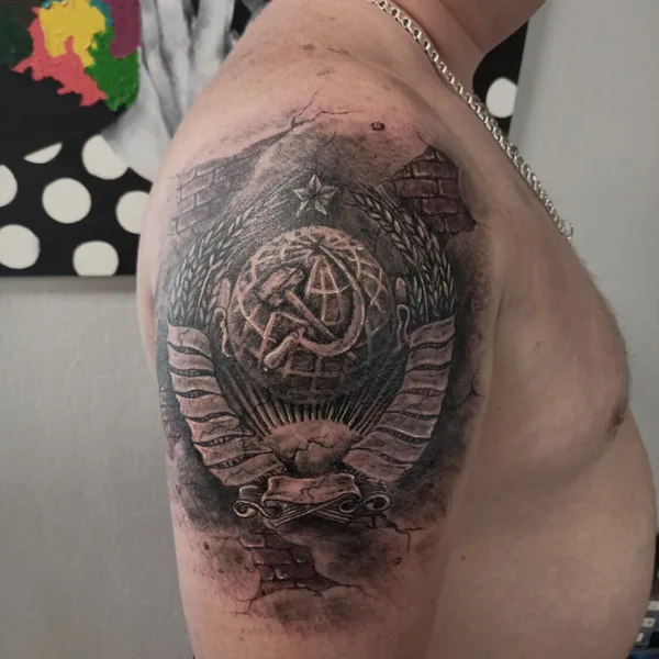Black tattoo by Докалов Владислав in Энгельс