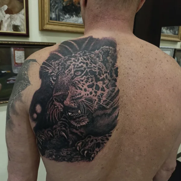 Black tattoo by Докалов Владислав in Энгельс