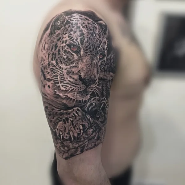 Black tattoo by Докалов Владислав in Энгельс