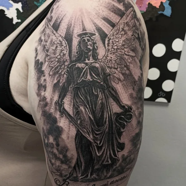 Black tattoo by Докалов Владислав in Энгельс