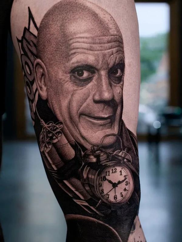 Реализм tattoo by Nik Friday in Kraków