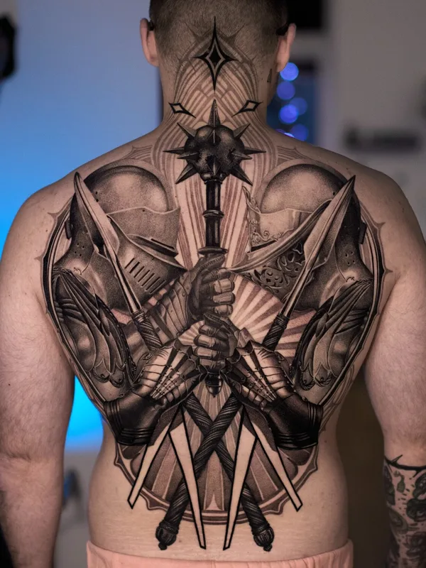 Реализм tattoo by Nik Friday in Kraków