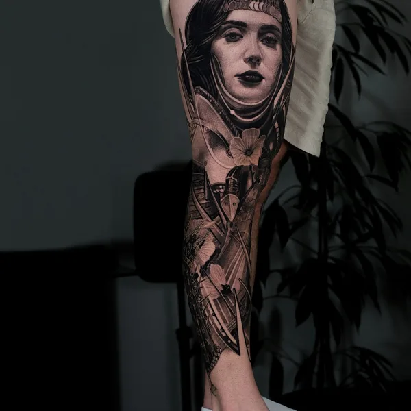 Realism tattoo by Nik Friday in Kraków