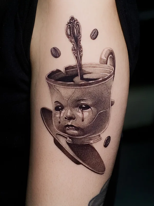 Реализм tattoo by Nik Friday in Kraków