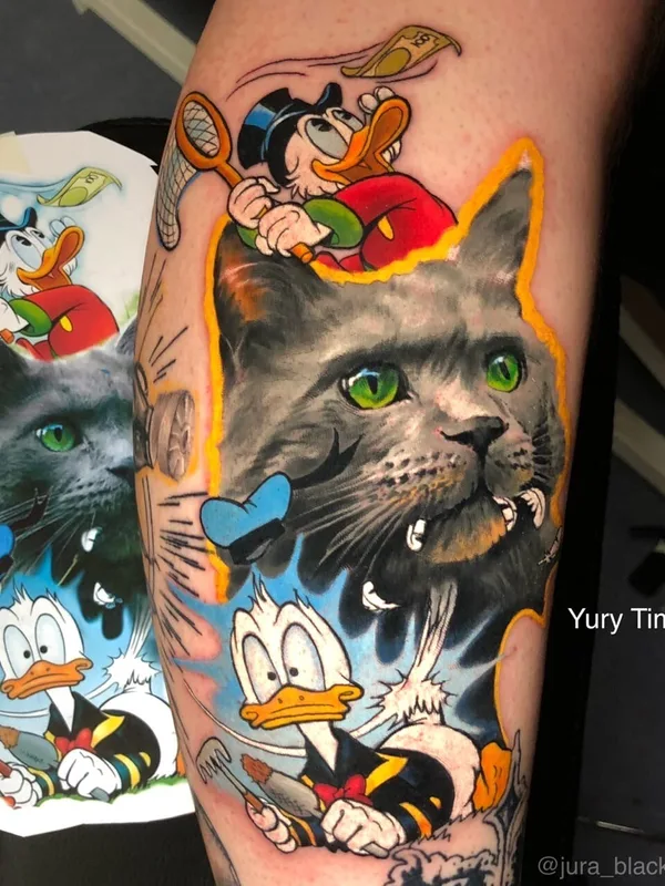 Реализм tattoo by Юрий Тимко in Санкт-Петербург