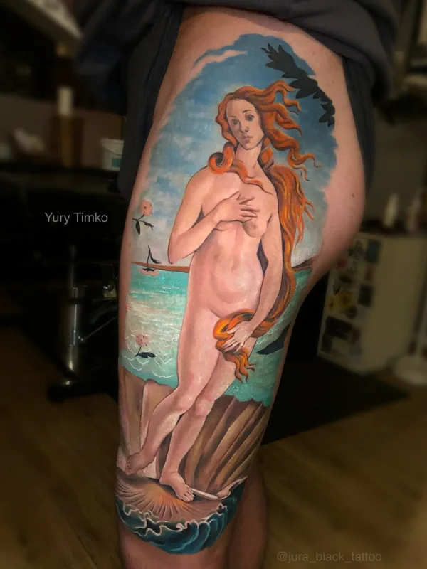 Реализм tattoo by Юрий Тимко in Санкт-Петербург