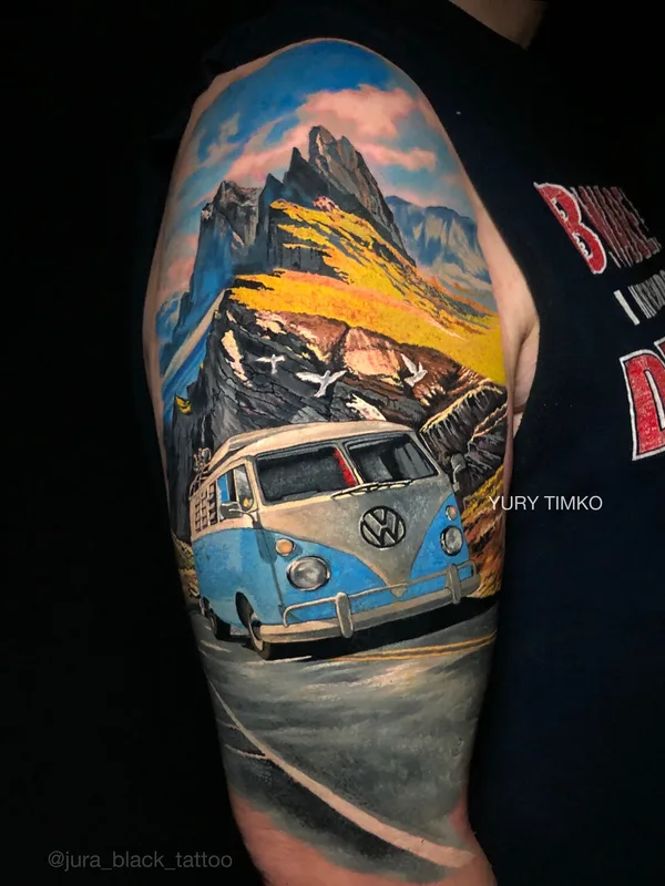 Реализм tattoo by Юрий Тимко in Санкт-Петербург