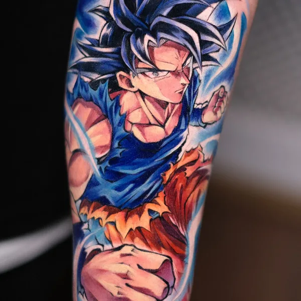 Аниме tattoo by Кирилл / Rare Dare in Москва